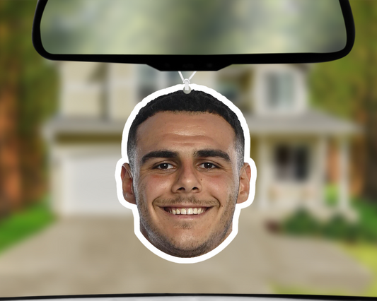 Big Head - Jacob Kiraz Car Air Freshener