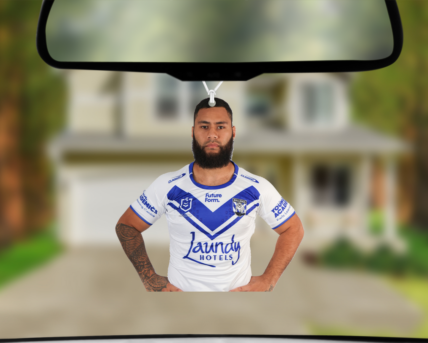 Team Photo - Daniel Suluka-Fifita Car Air Freshener