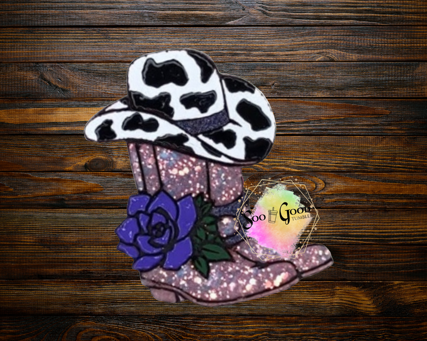 Boot Scootin Baby Blinged Car Freshie