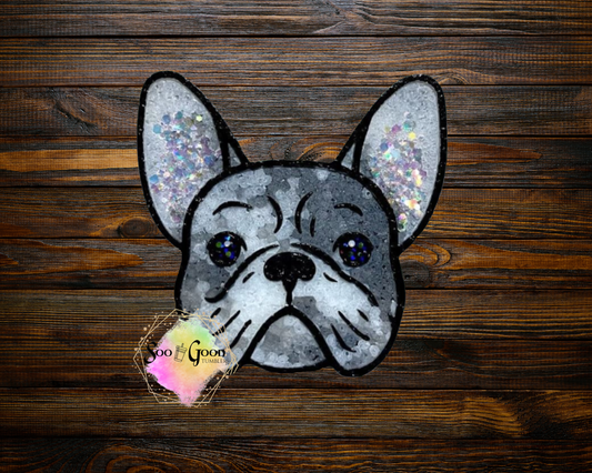 French Bulldog Blinged Car Freshie