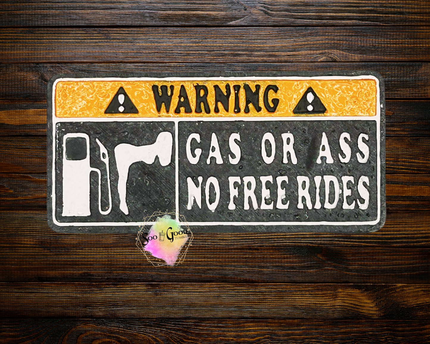 No Free Rides Car Air Freshener (Aventus Scent)