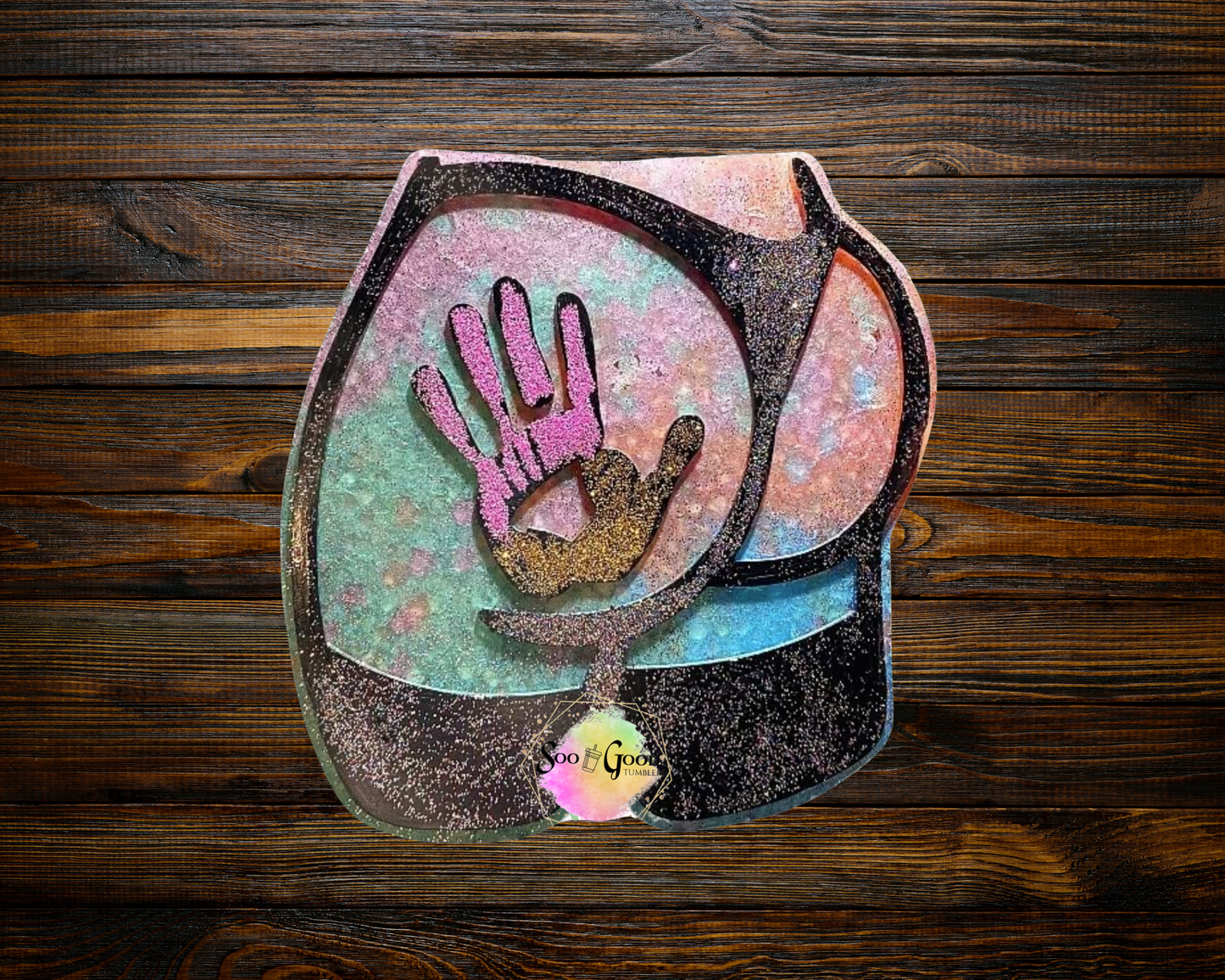 Slapped Booty Blinged Car Freshie