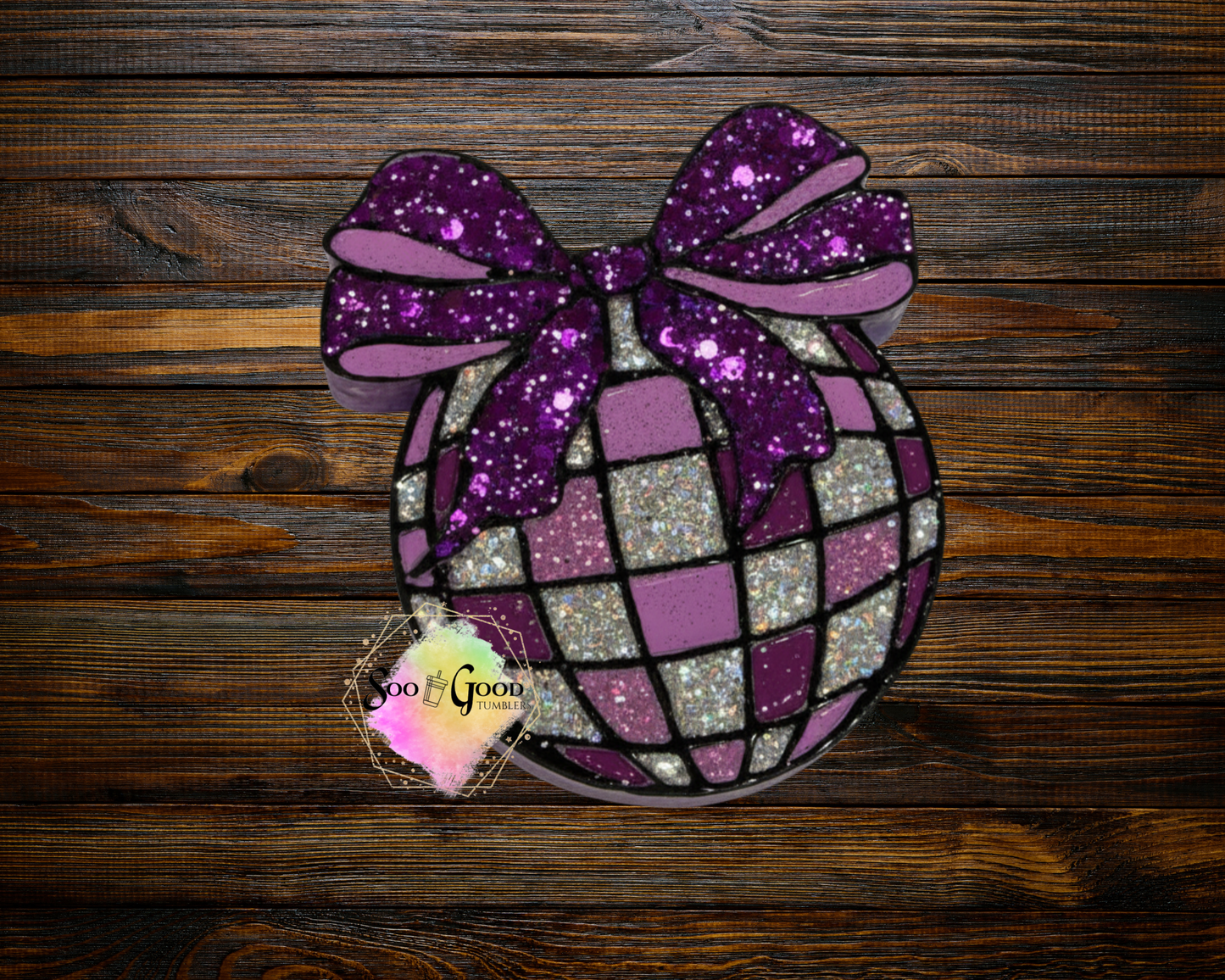 Disco Ball Blinged Car Freshie