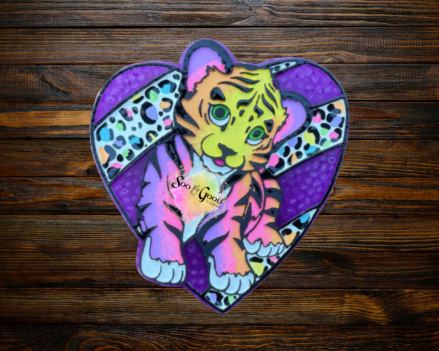 Tiger Blinged Car Freshie