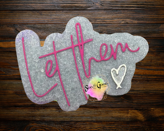 Let Them Blinged Car Freshie