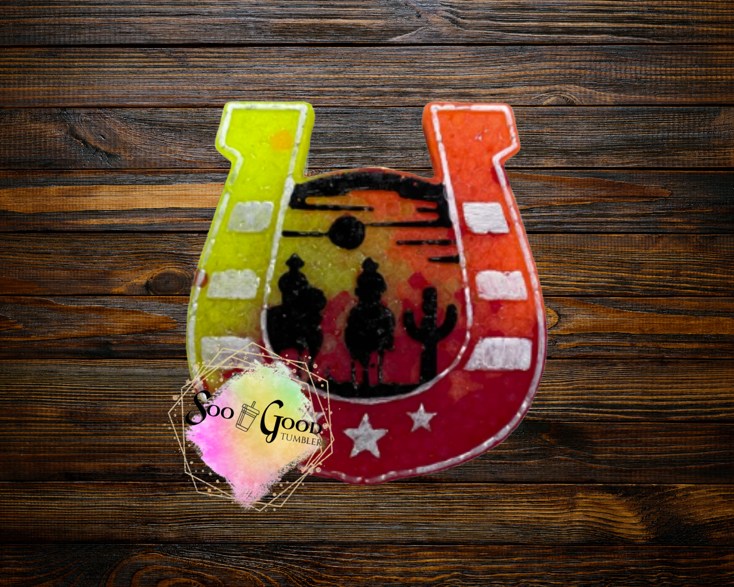 Cowboys Luck Blinged Car Freshie