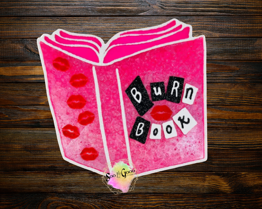 Burn Book Blinged Car Freshie