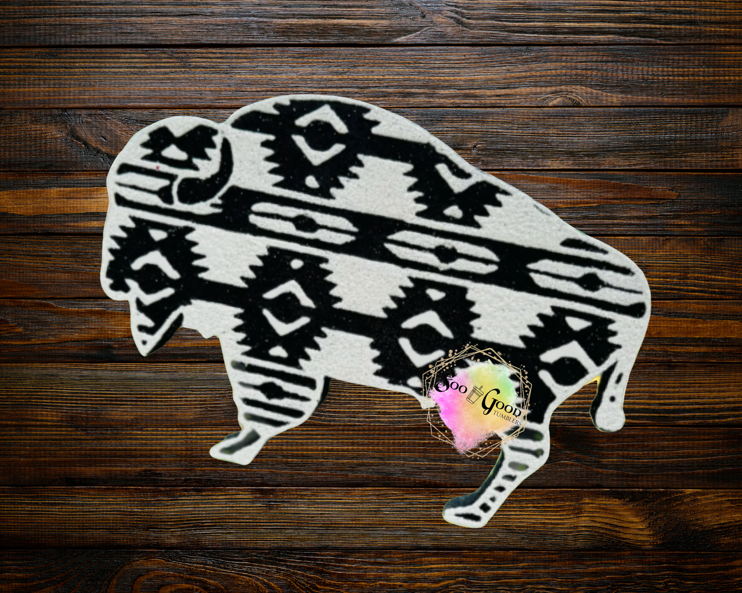 Buffalo Blinged Car Freshie