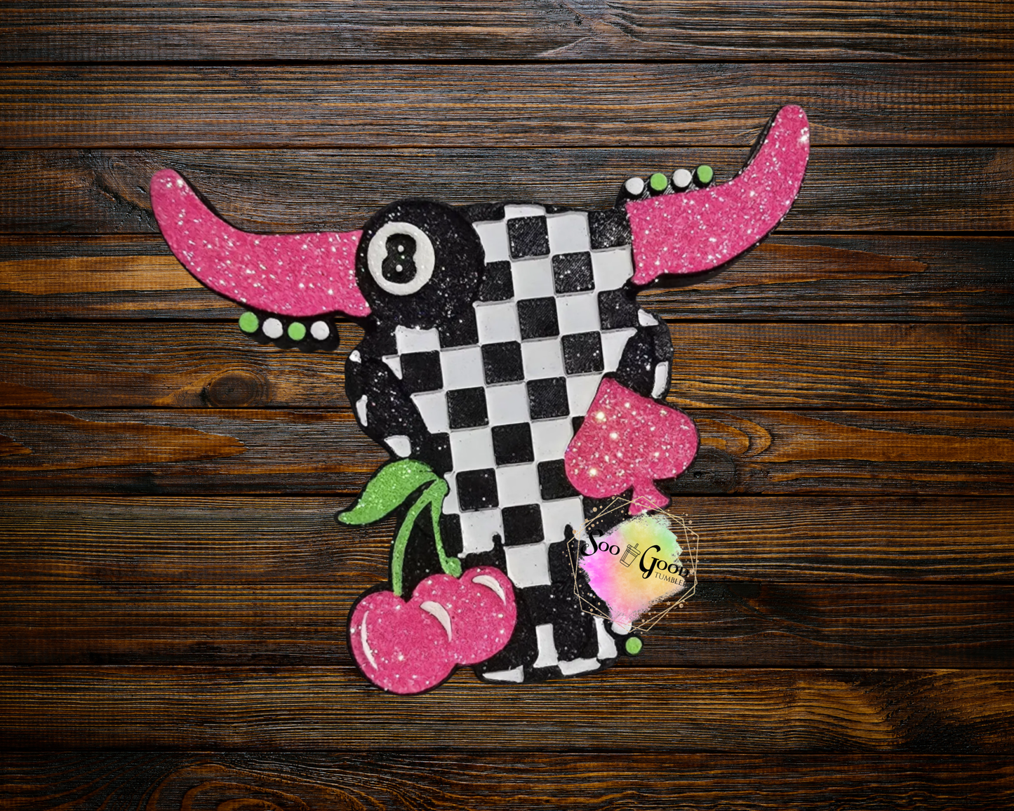 Western Bull Blinged Car Freshie