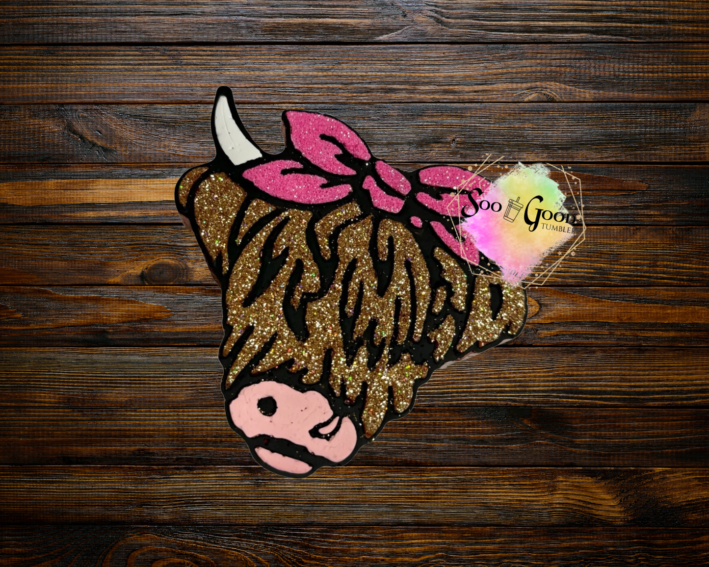 Miss Highland Blinged Car Freshie