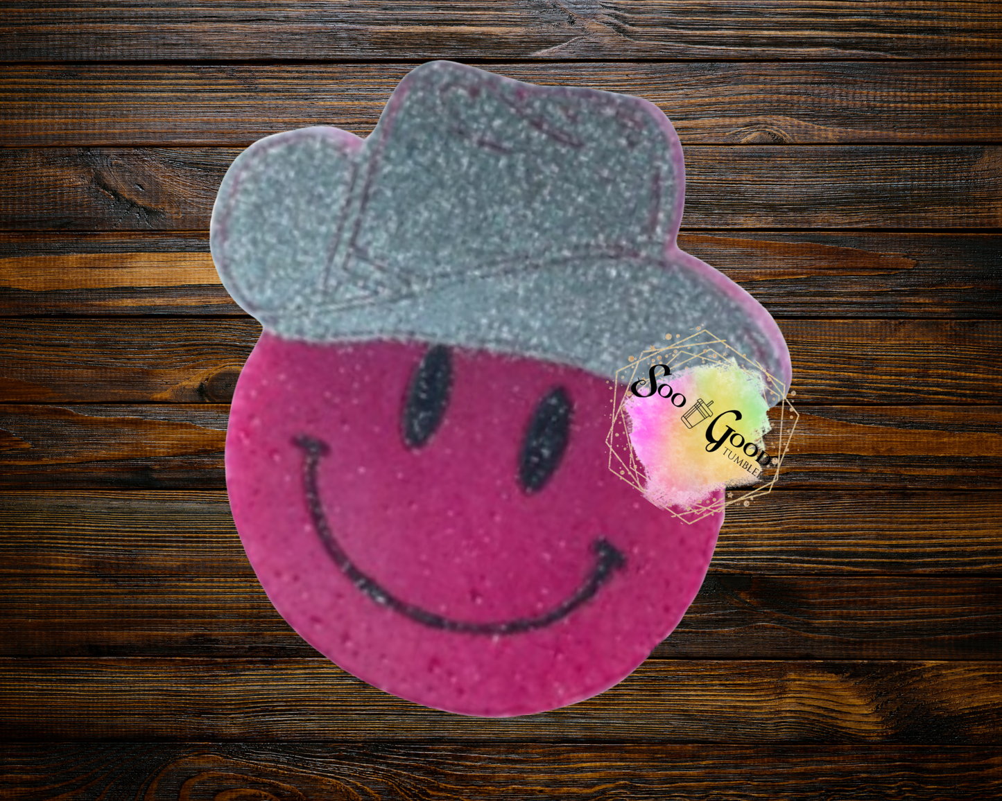 Smiley Emoji Blinged Car Freshie