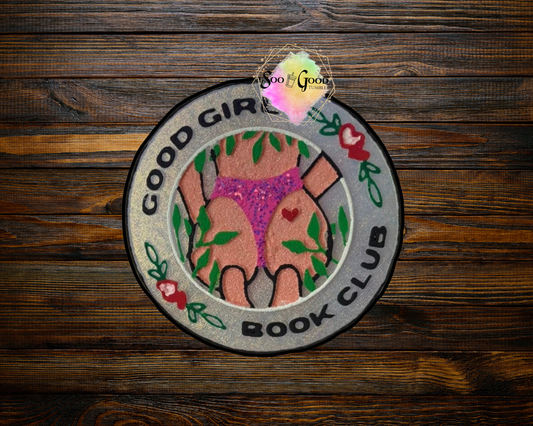 Good Girl Book Club Blinged Car Freshie