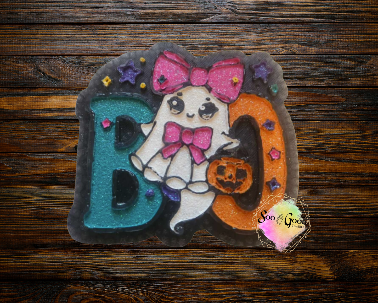 Boo Blinged Car Freshie