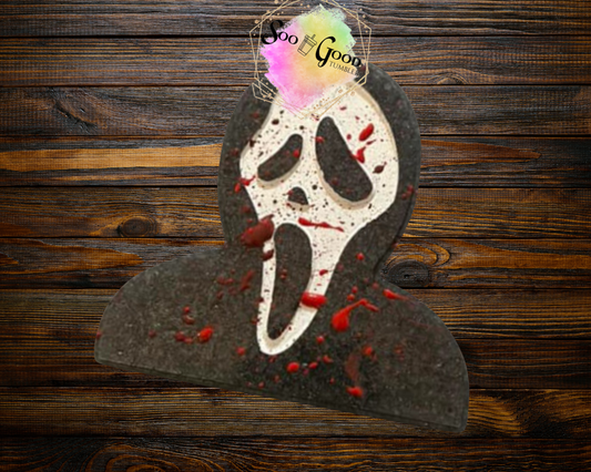 Ghost Face (Scream) Blinged Car Freshie