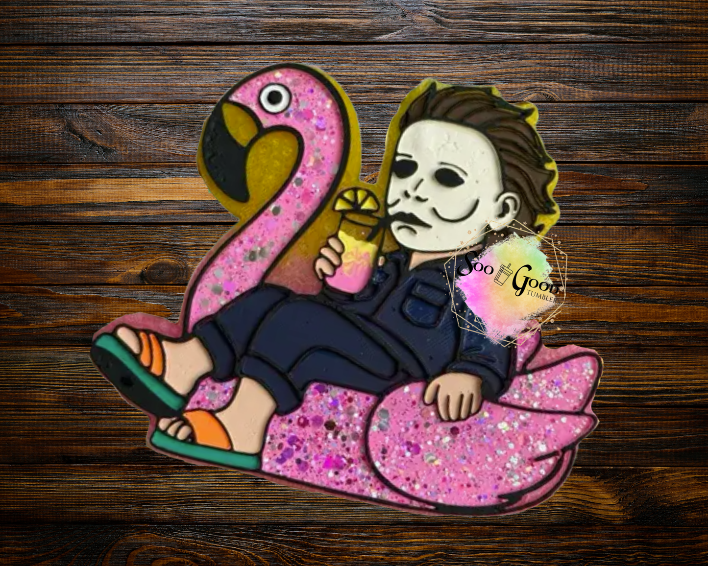 Floating Michael Myers Blinged Car Freshie