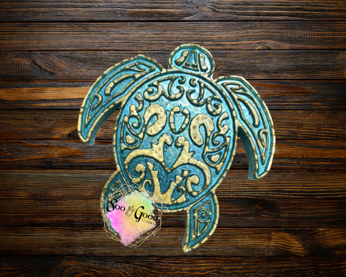 Sea Turtle Blinged Car Freshie
