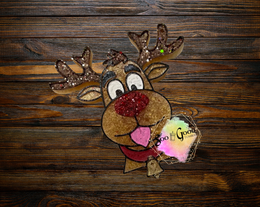 Reindeer Blinged Car Freshie