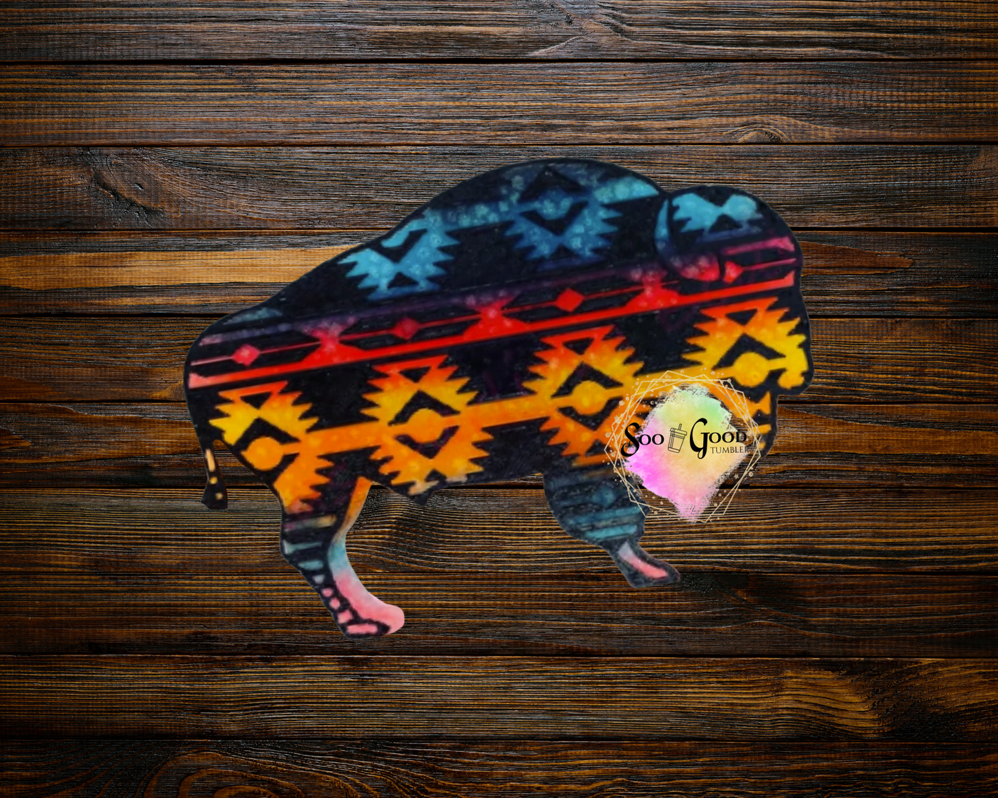 Buffalo Blinged Car Freshie