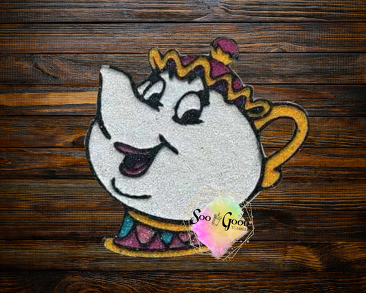 Mrs Potts Blinged Car Freshie
