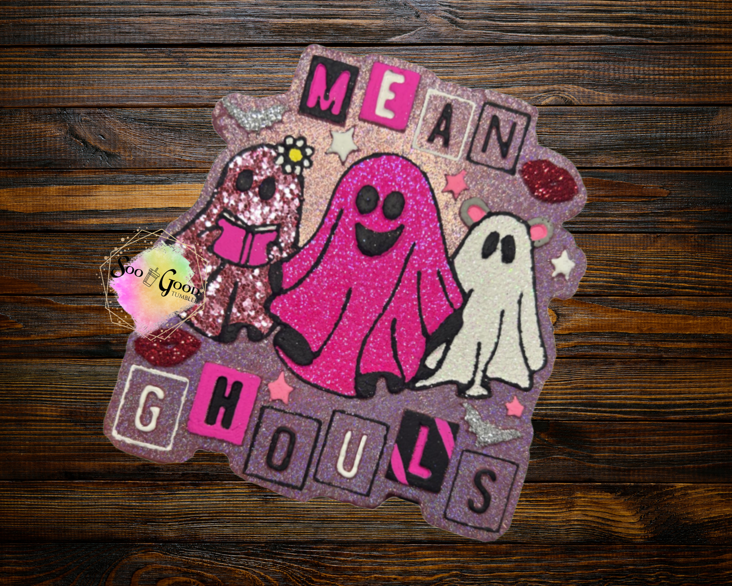 Mean Ghouls Blinged Car Freshie