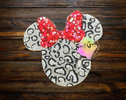 Mouse Ears Blinged Car Freshie