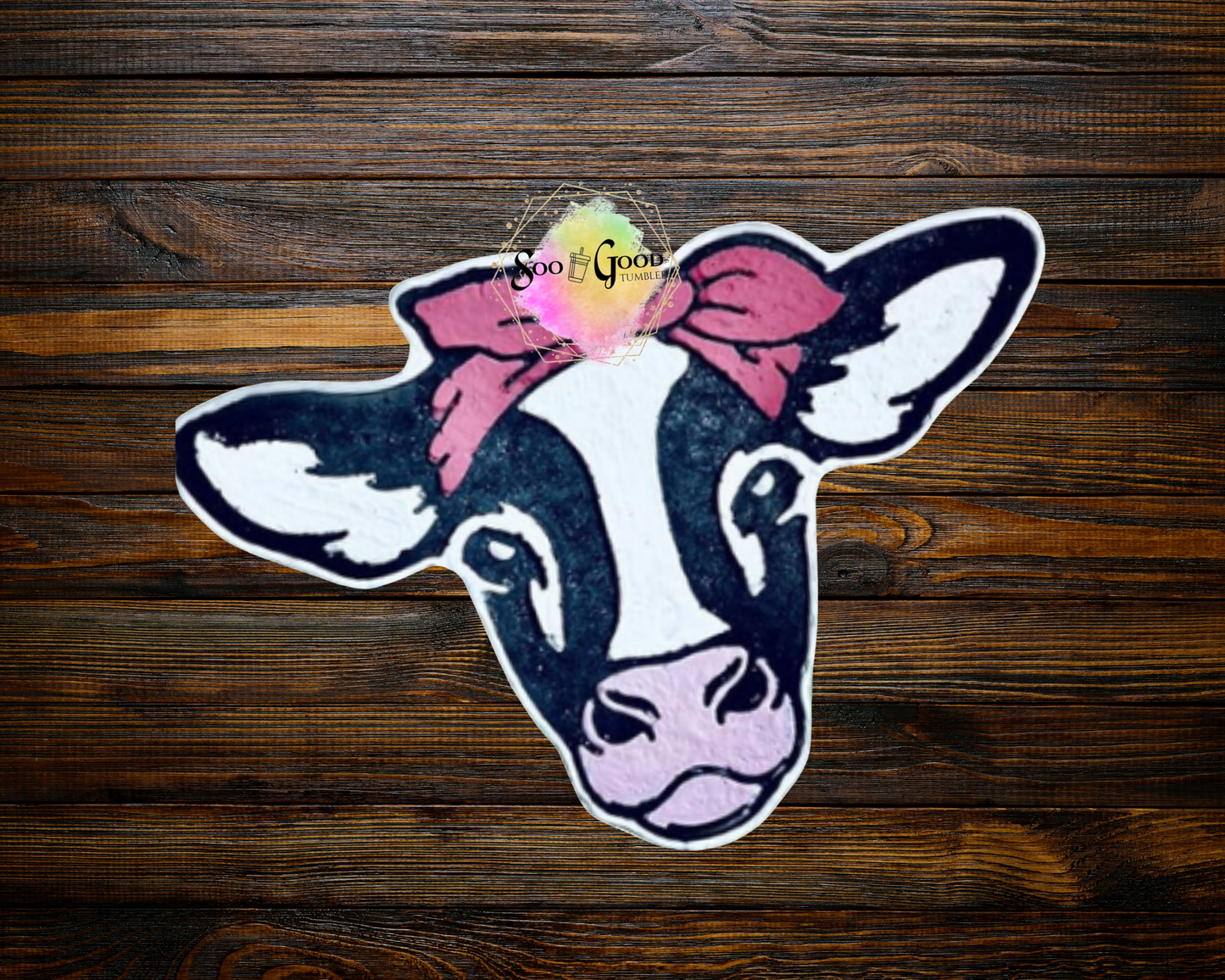 Cow Blinged Car Freshie