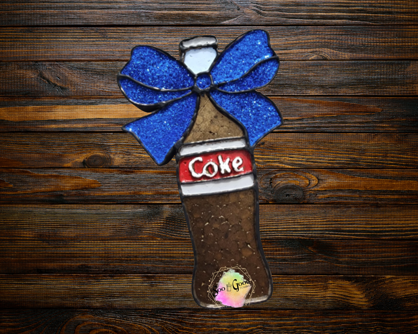 Coke Bottle Blinged Car Freshie