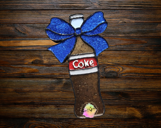 Coke Bottle Blinged Car Freshie