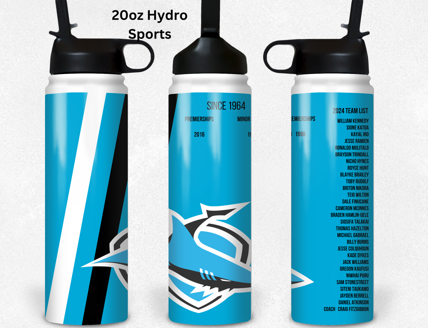 Cronulla Sharks 2024 Fan Tumbler