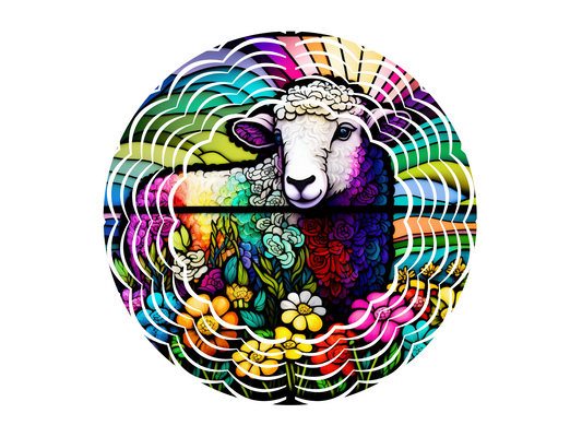 Sheep Wind Spinner