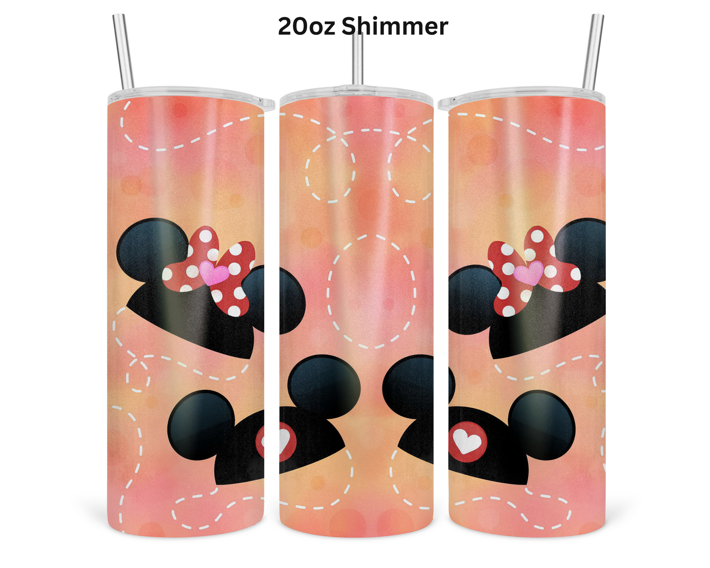 Minnie & Mickey Maze Tumbler