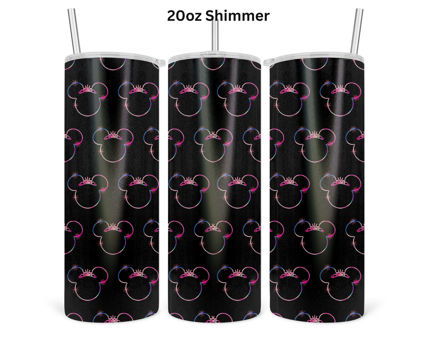 Minnie Black Wrap Tumbler