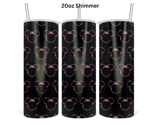 Minnie Black Wrap Tumbler