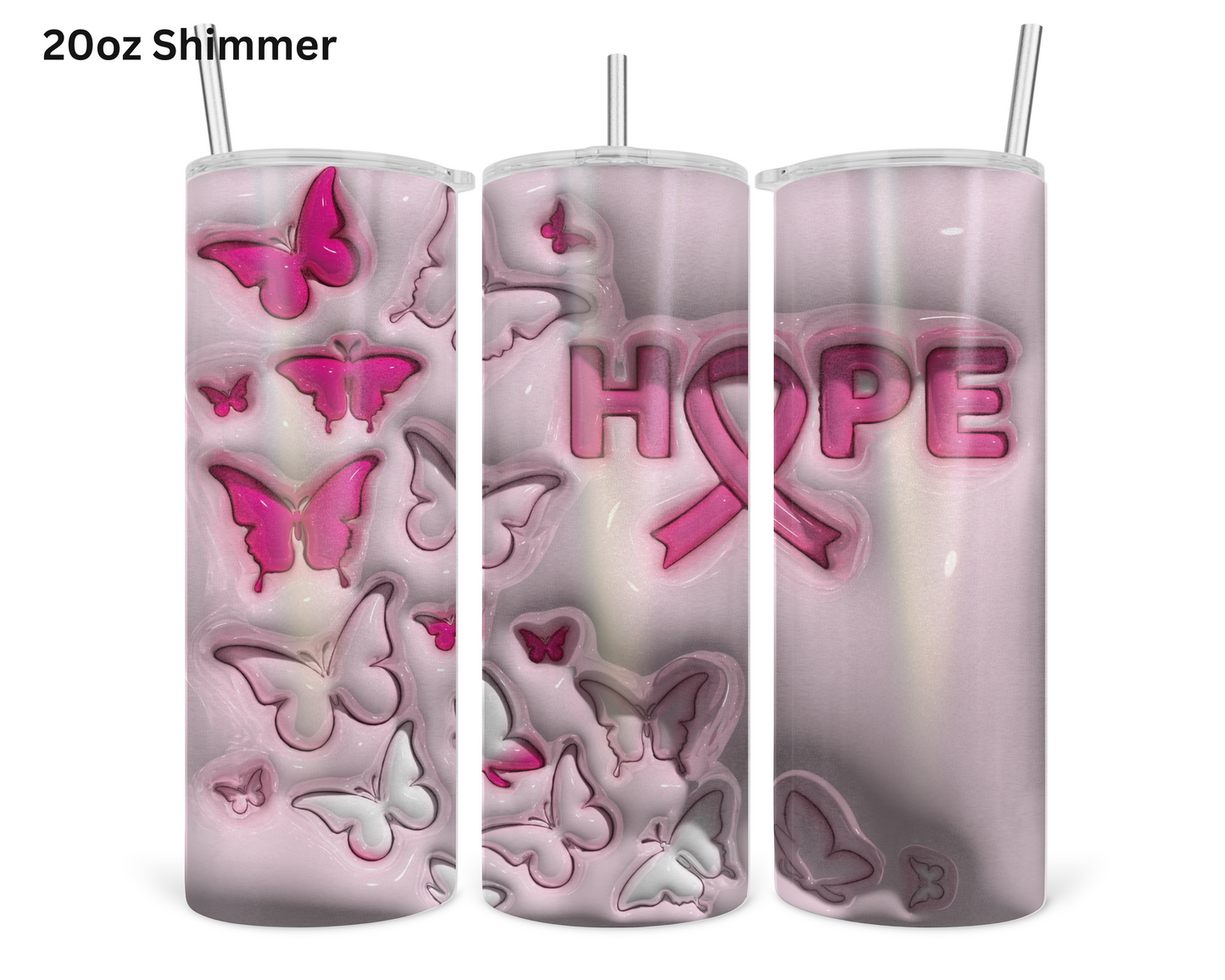 Puff Cancer Awareness Tumbler