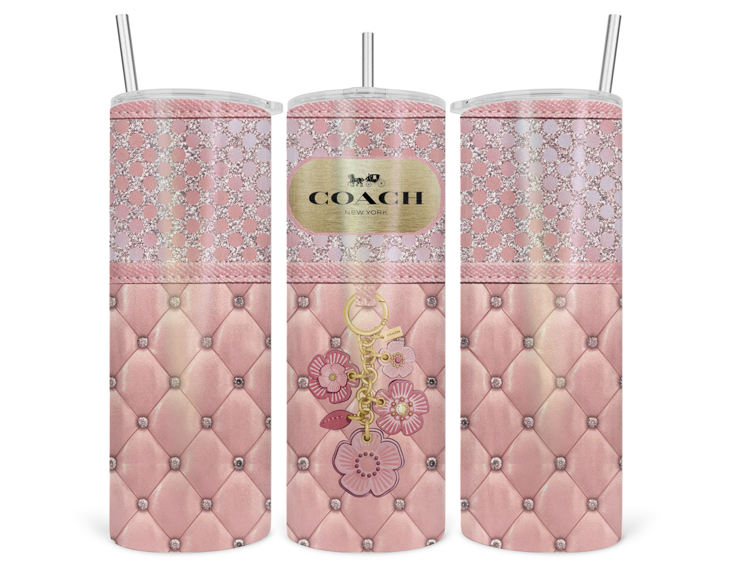Coach Handbag Inspired Tumbler (062)