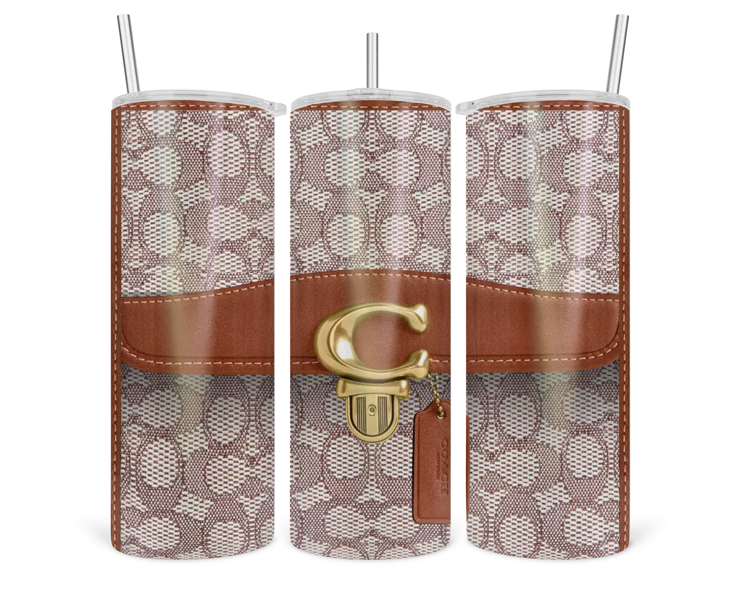 Coach Handbag Inspired Tumbler (001)