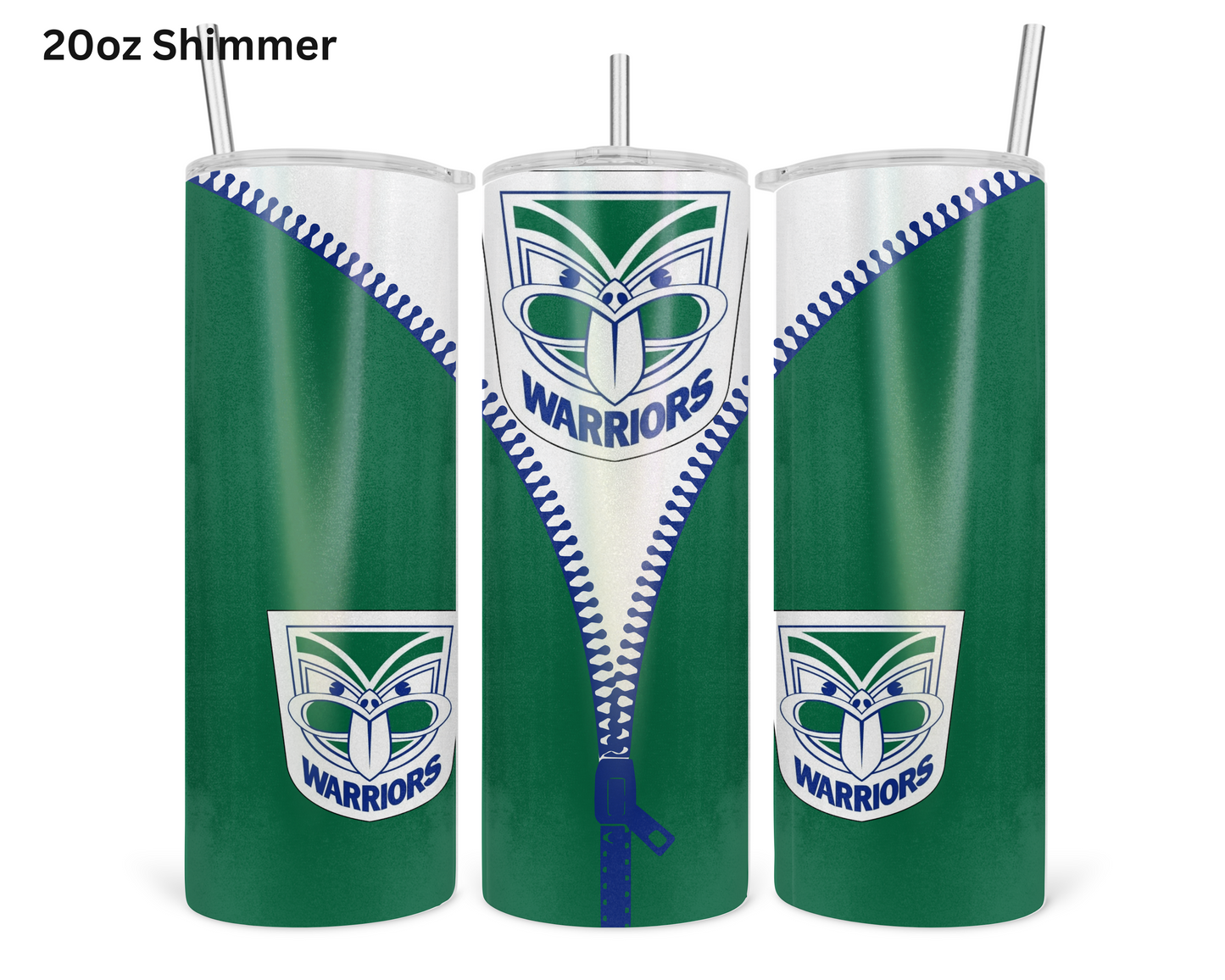 New Zealand Warriors NRL Zip Tumbler