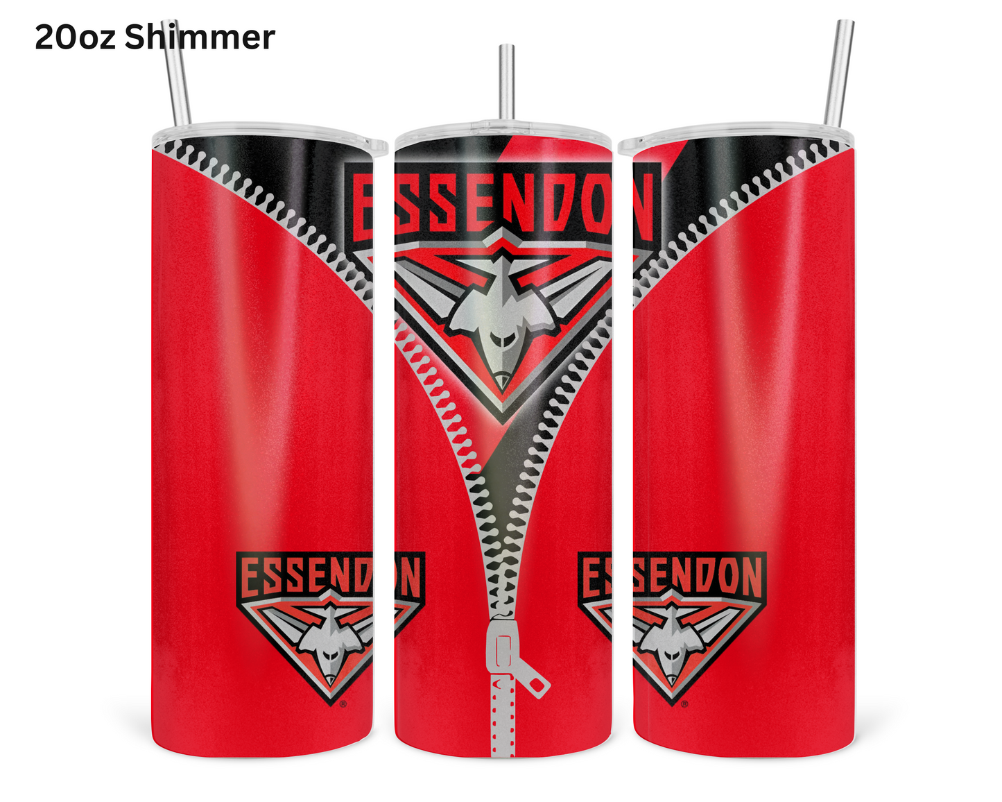 Essendon AFL Zip Tumbler