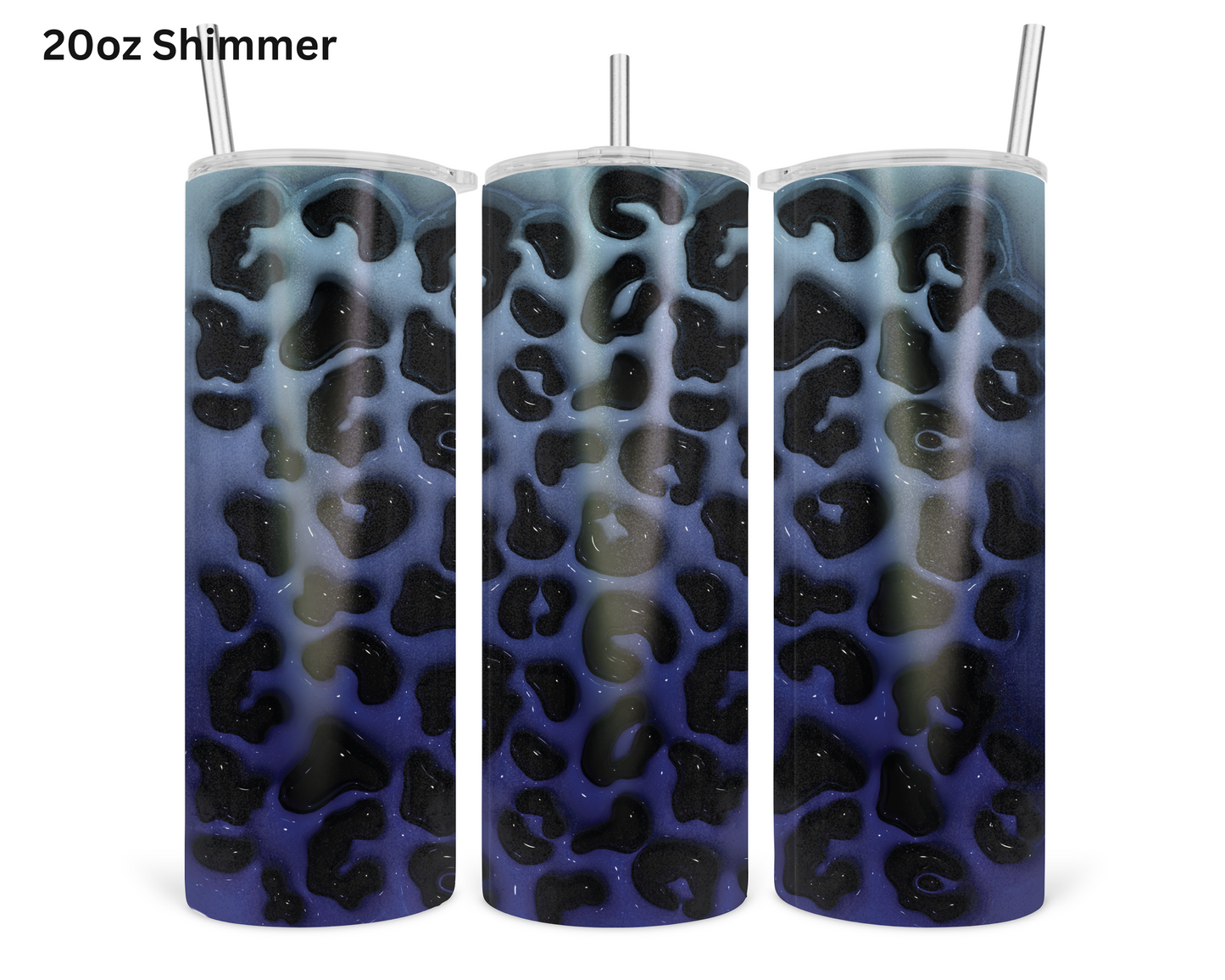 Animal Print - Blues Tumbler Tumbler