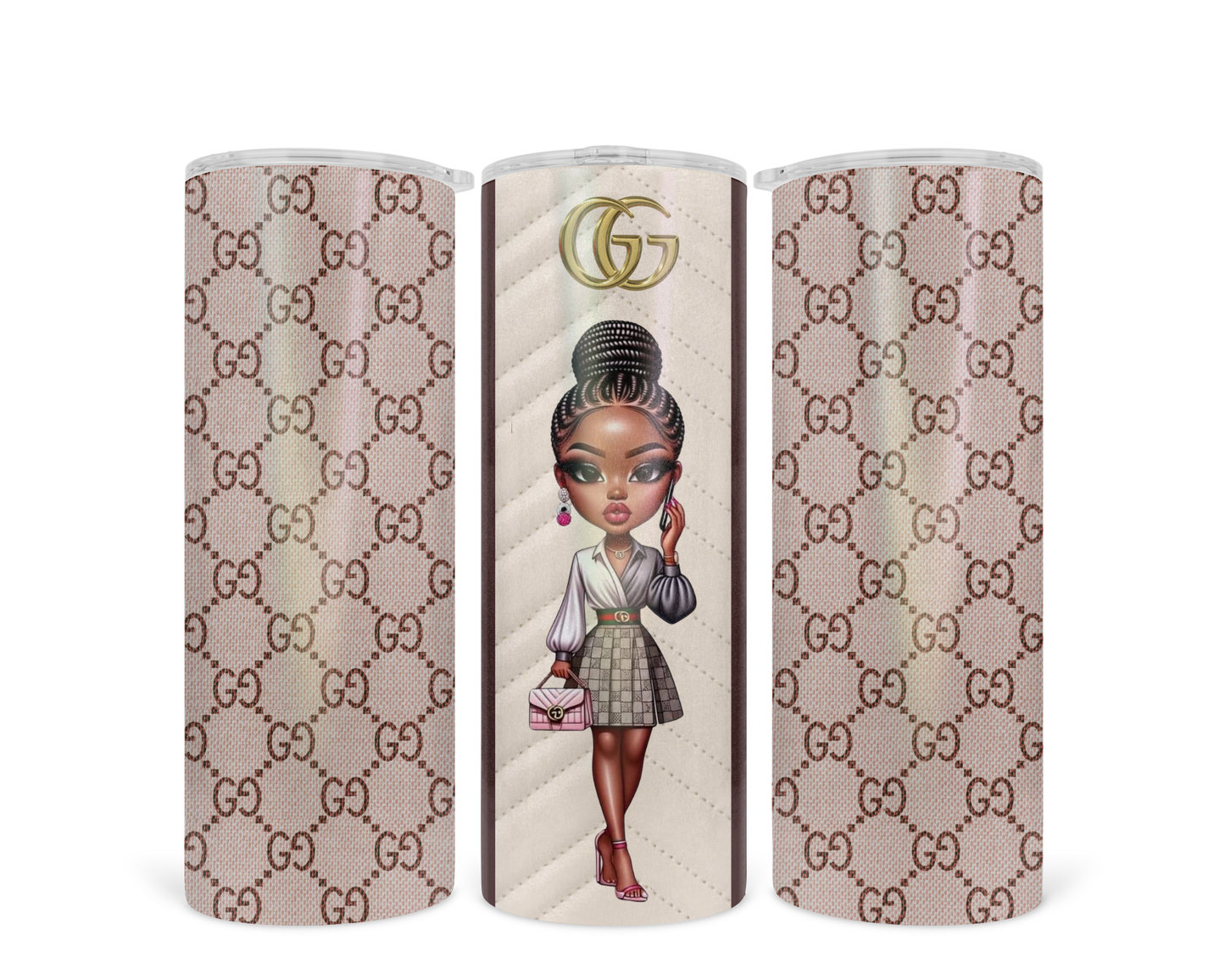 Gucci Handbag Inspired Tumbler (007)