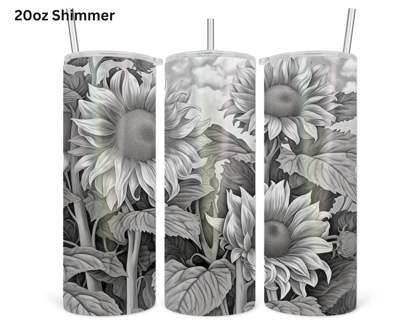 Color Me Sunflowers Tumbler