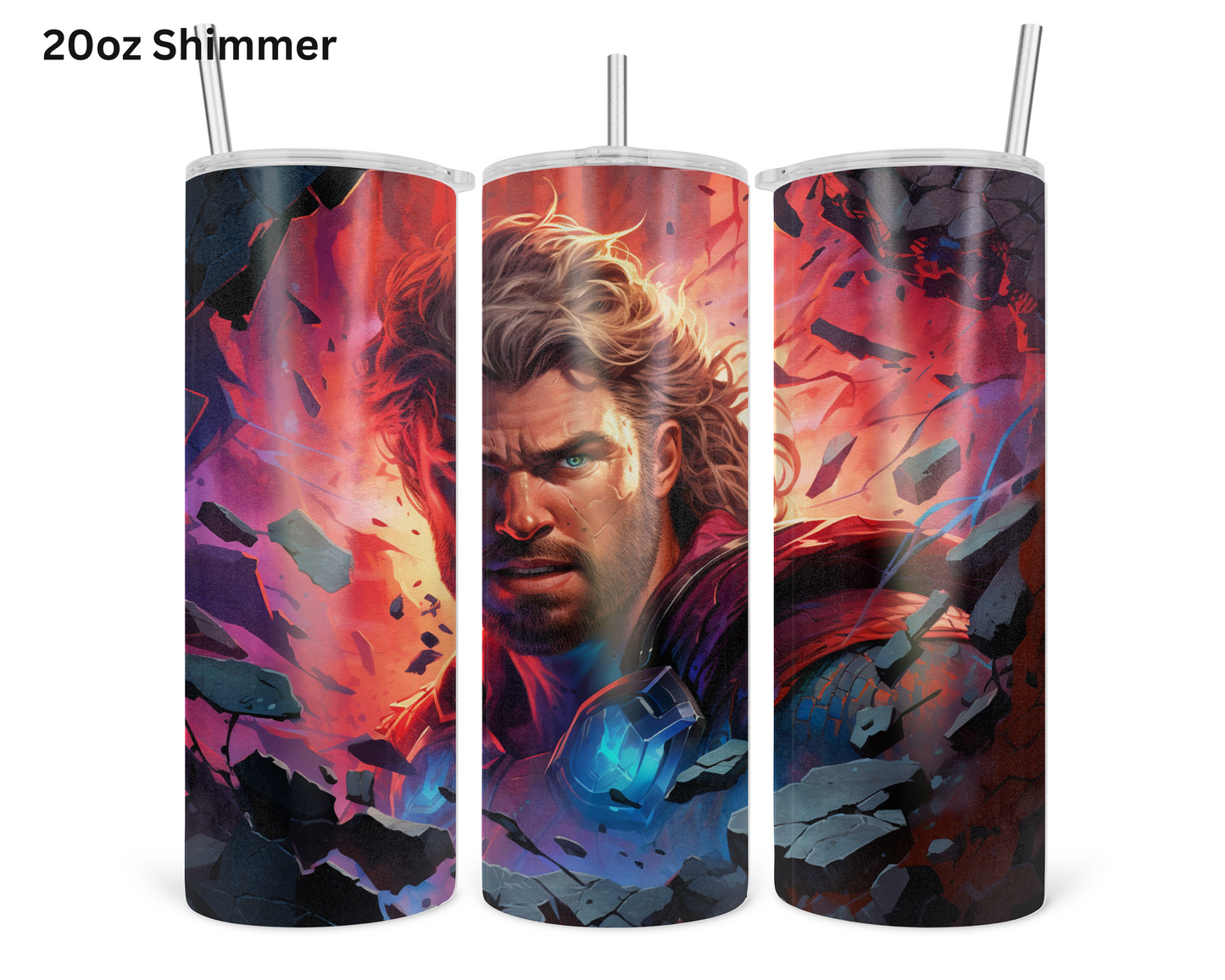 Thor (Face) Wall Break Tumbler