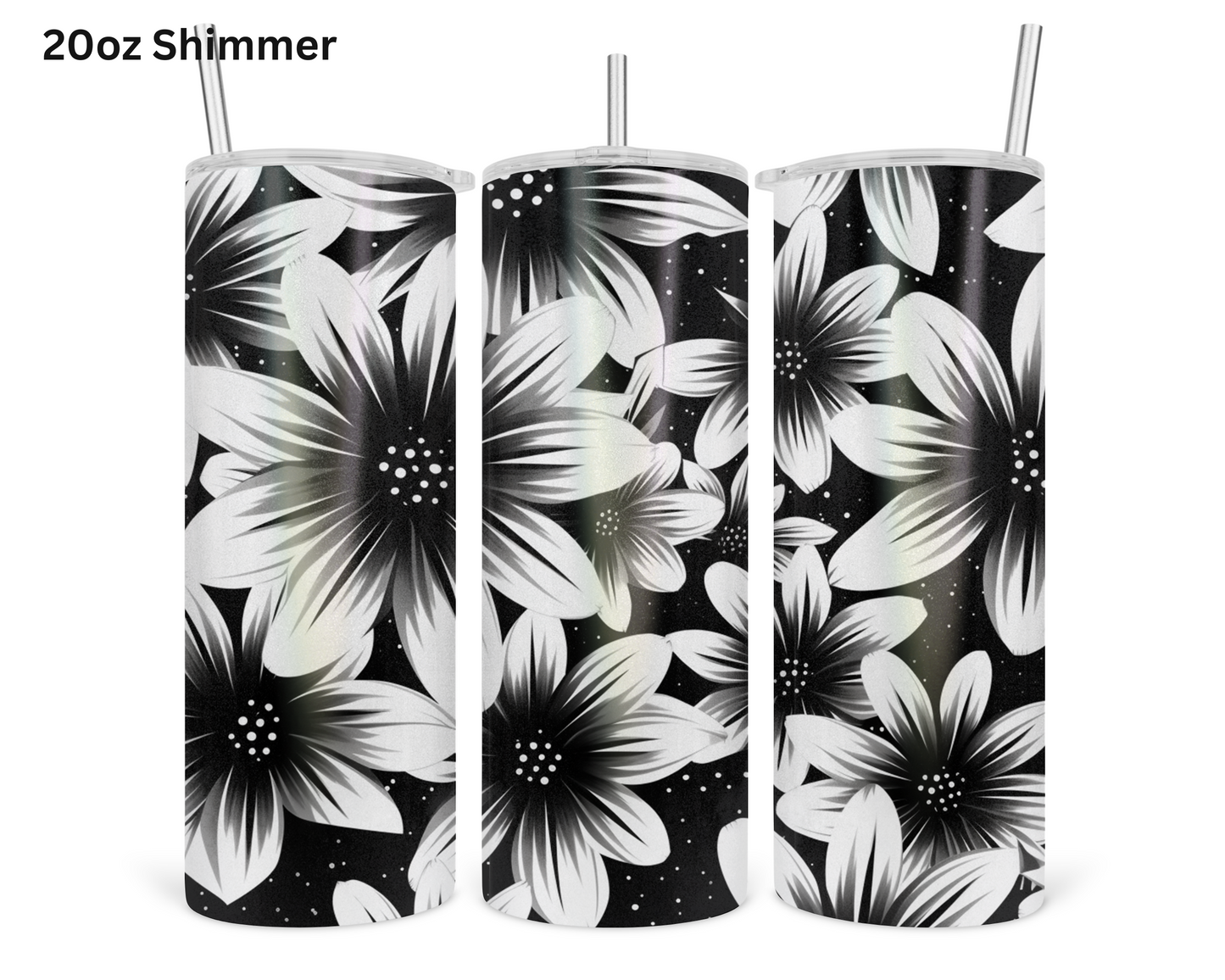 Color Me Flower Tumbler