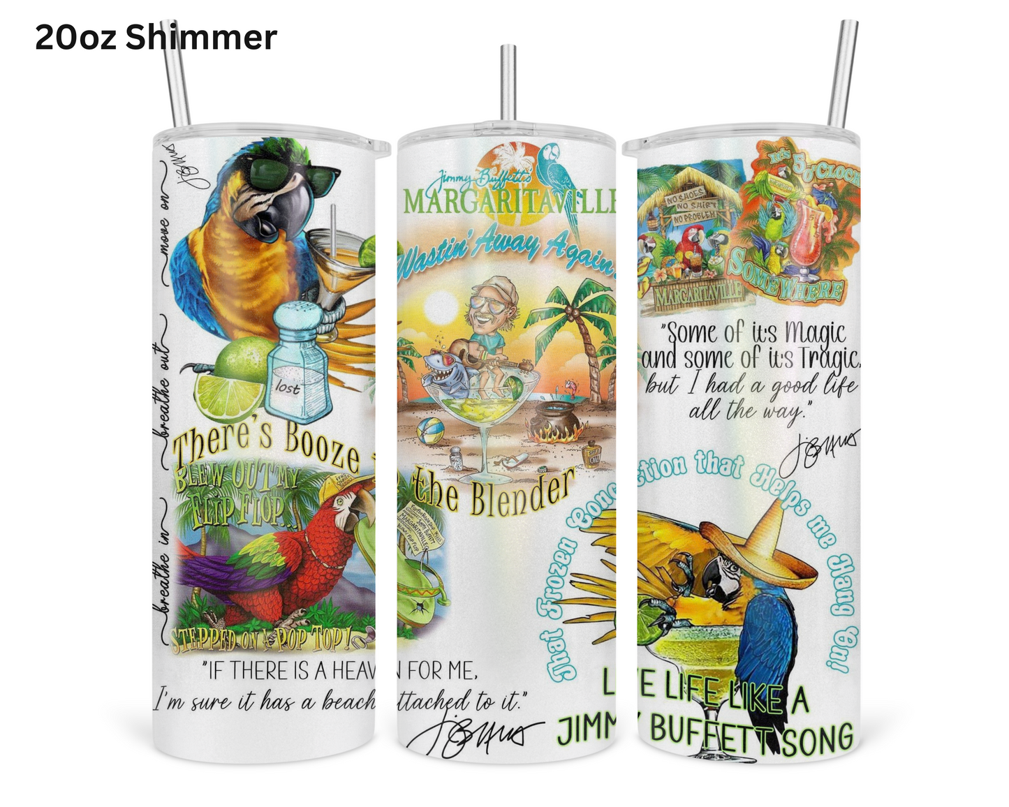 A Jimmy Buffet Song Tumbler