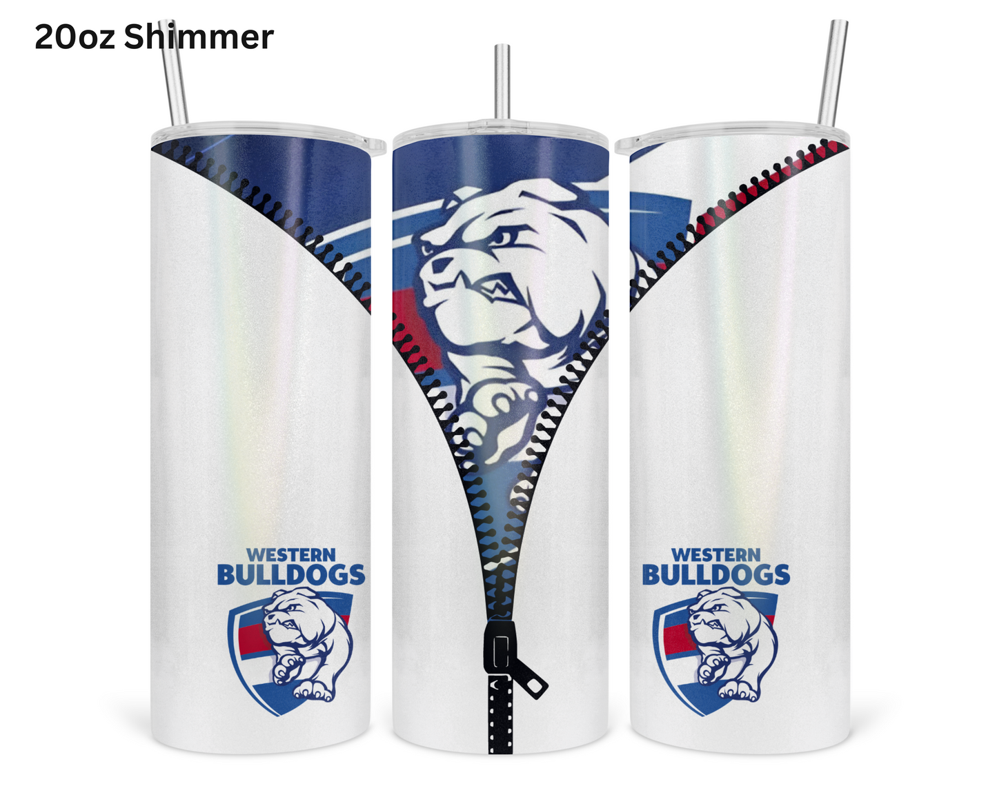 Western Bulldogs AFL Zip Tumbler