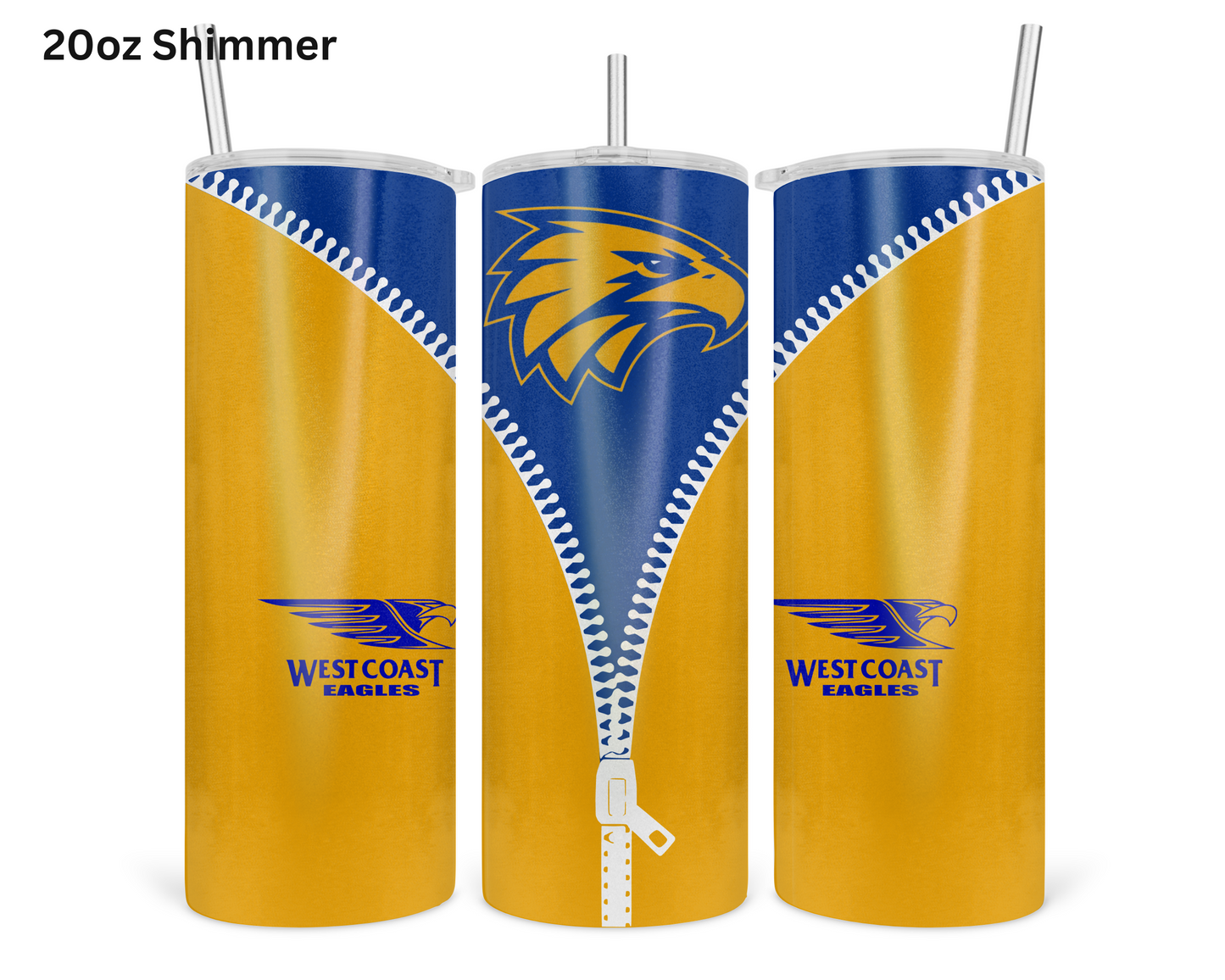 West Coast Eagle AFL Zip Tumbler