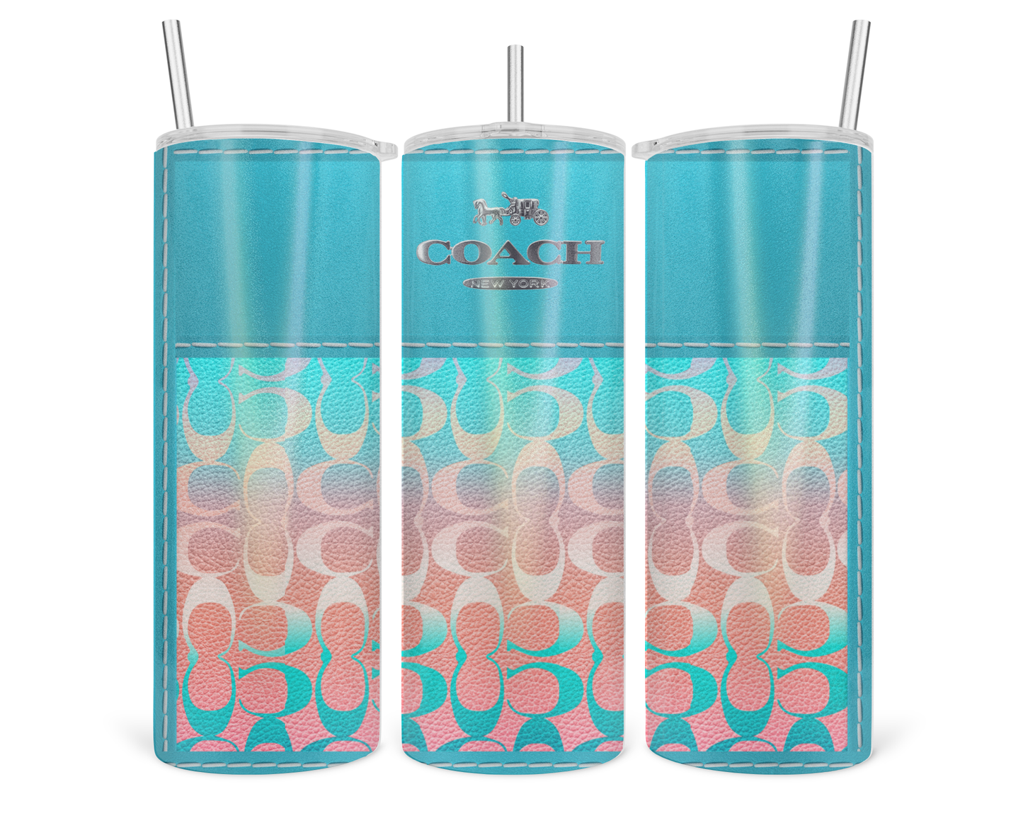 Coach Handbag Inspired Tumbler (112)