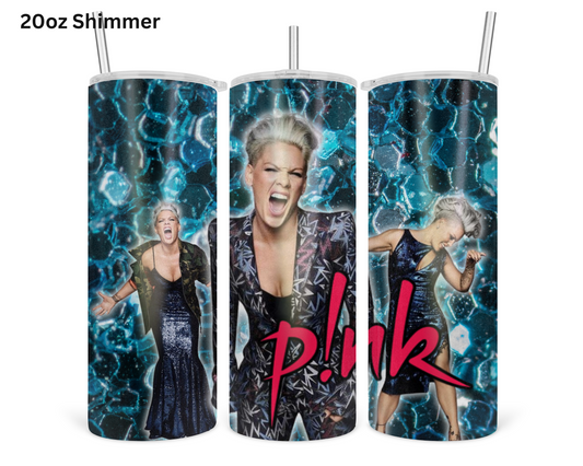 P!nk (Blue) Tumbler