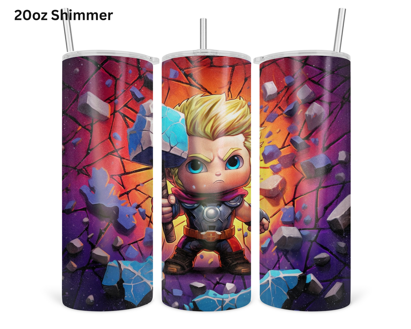 Baby Thor Wall Break Tumbler