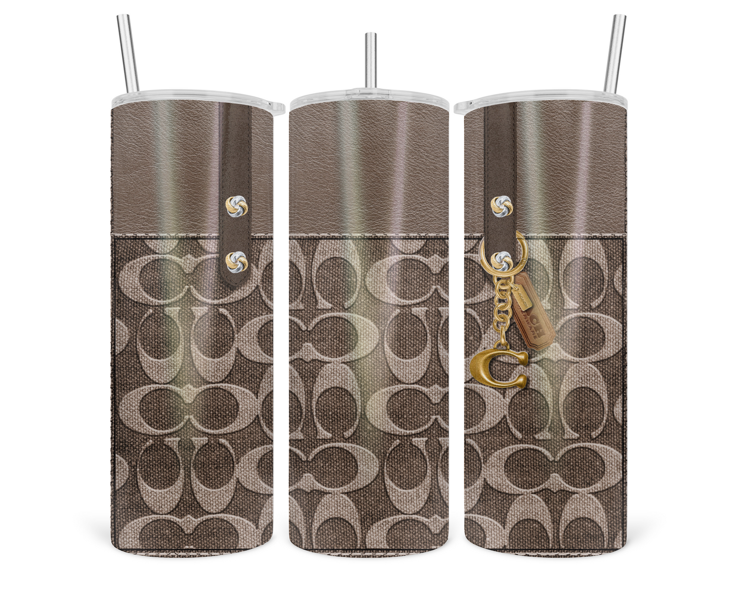 Coach Handbag Inspired Tumbler (016)